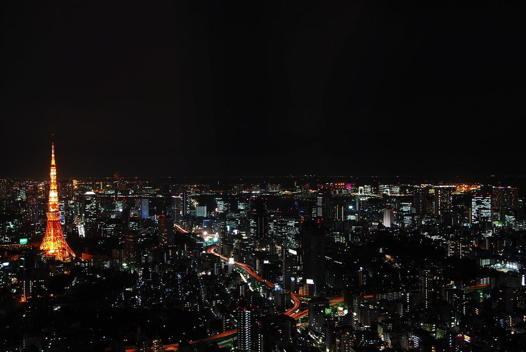 森ビルからの夜景