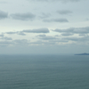 淡い空と海