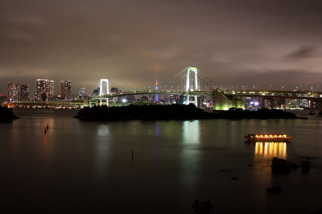 お台場からの夜景♪