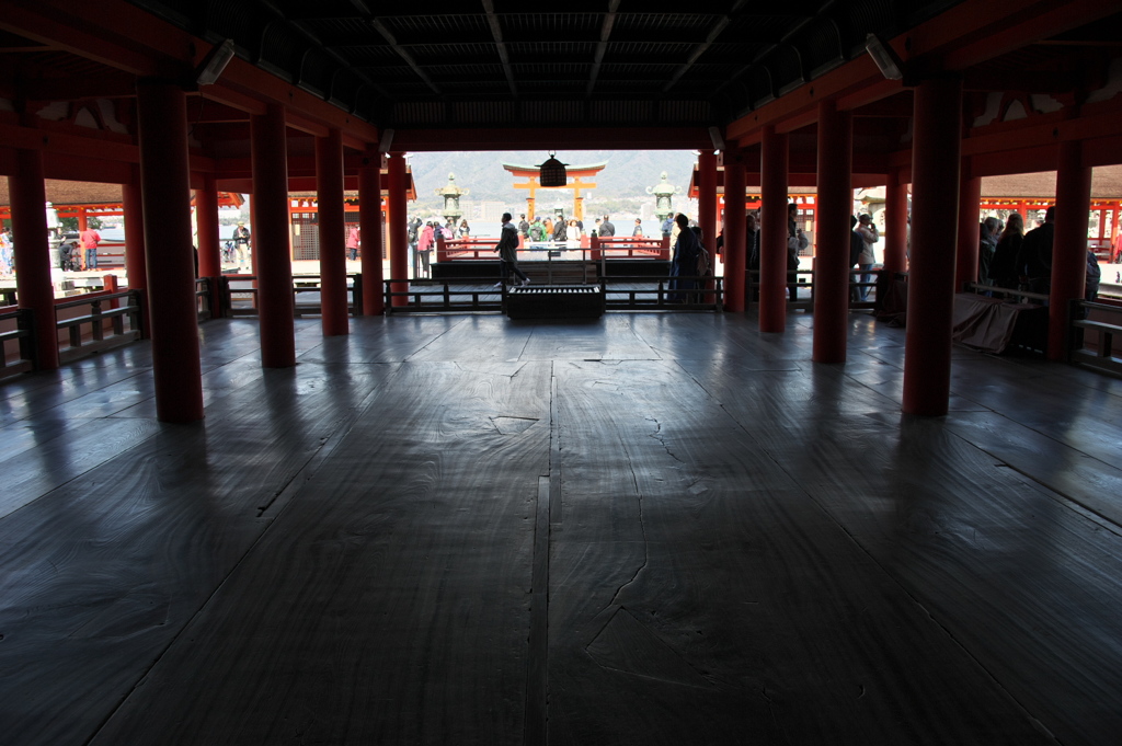 世界遺産　厳島神社