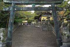 金比羅山 銅鳥居