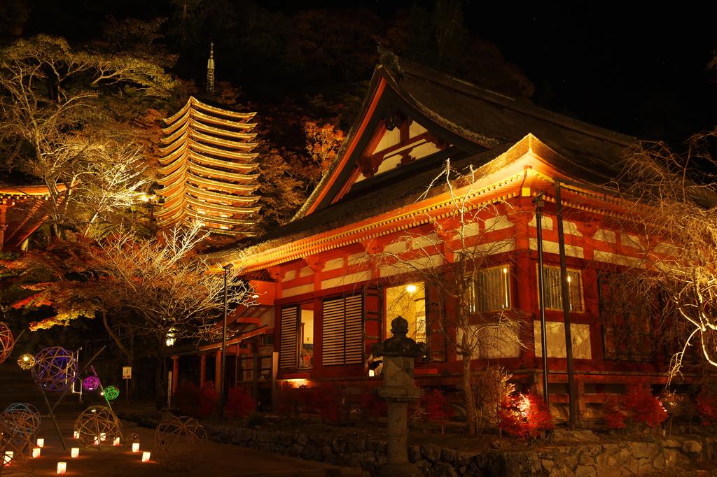 談山神社/ライトアップ