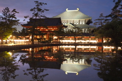 静寂の時間。東大寺