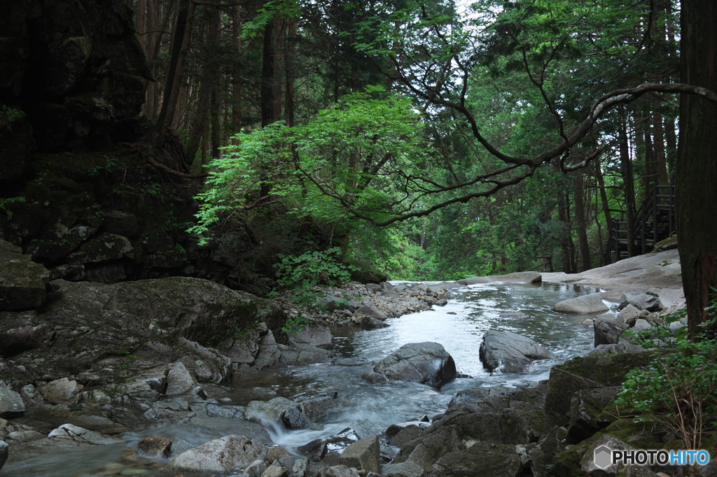 大滝川の流れ