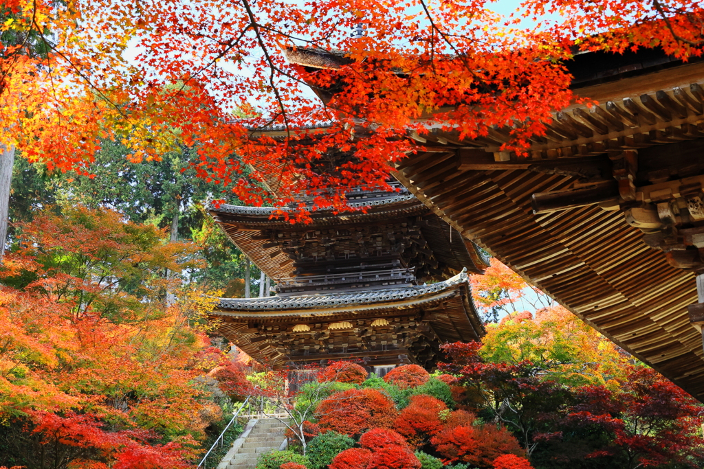 湖南三山　国宝常楽寺