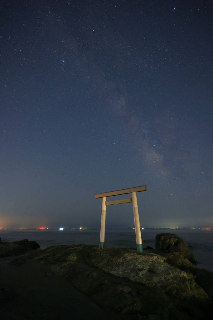 つぶて浦の天の川