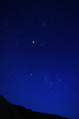 木星とオリオン座