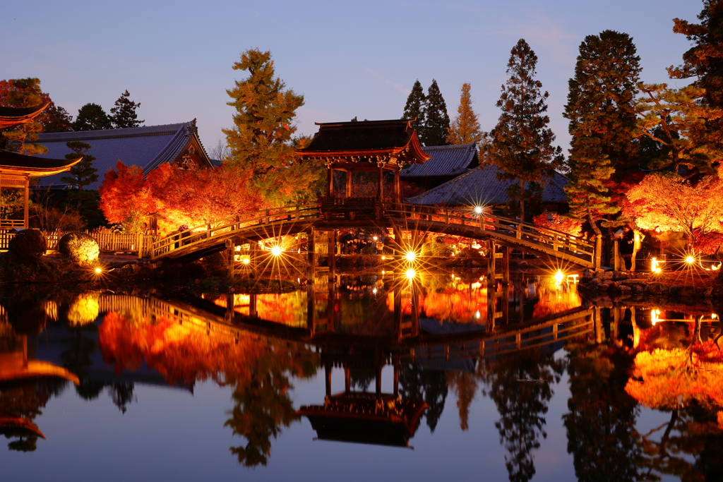 マジックアワーの古刹