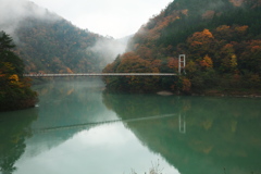 秘境駅周辺ダム湖