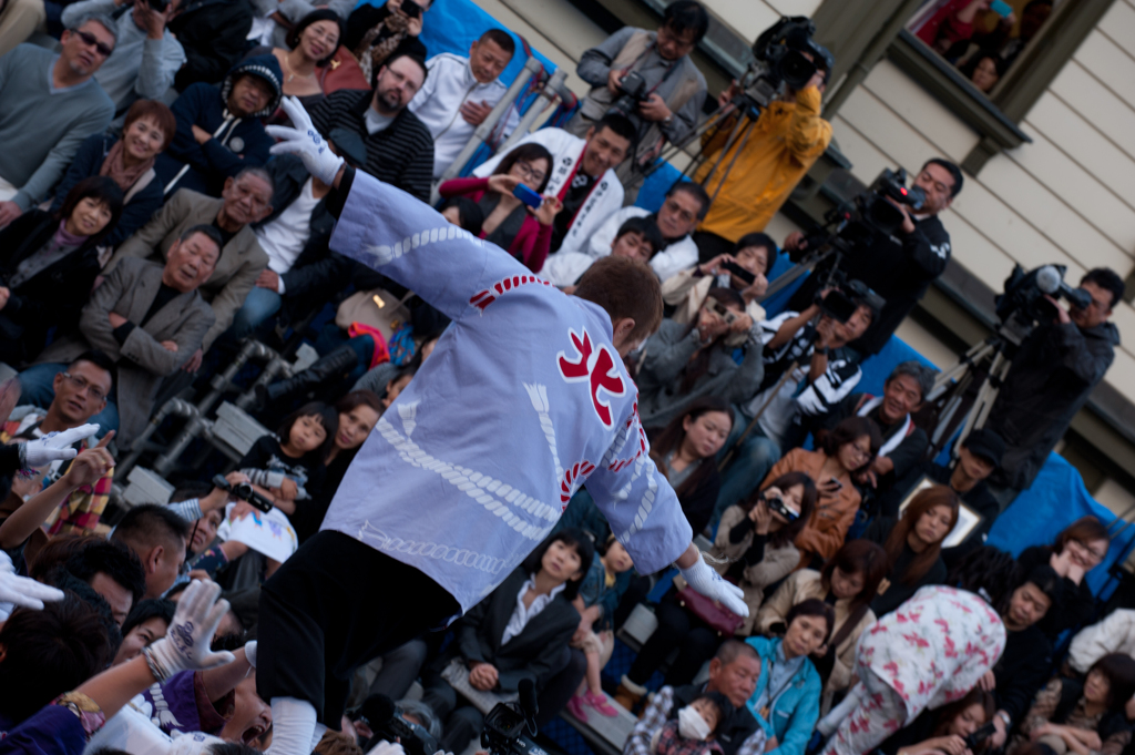 松山秋祭り　北小唐人