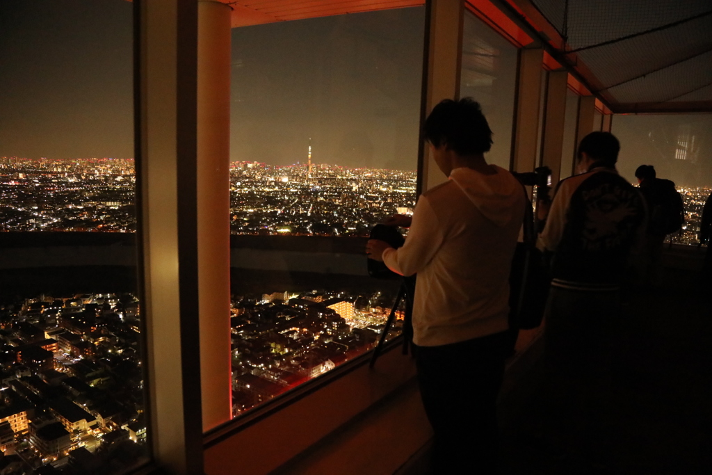 夜景　~ スカイツリー撮りに来ました ~