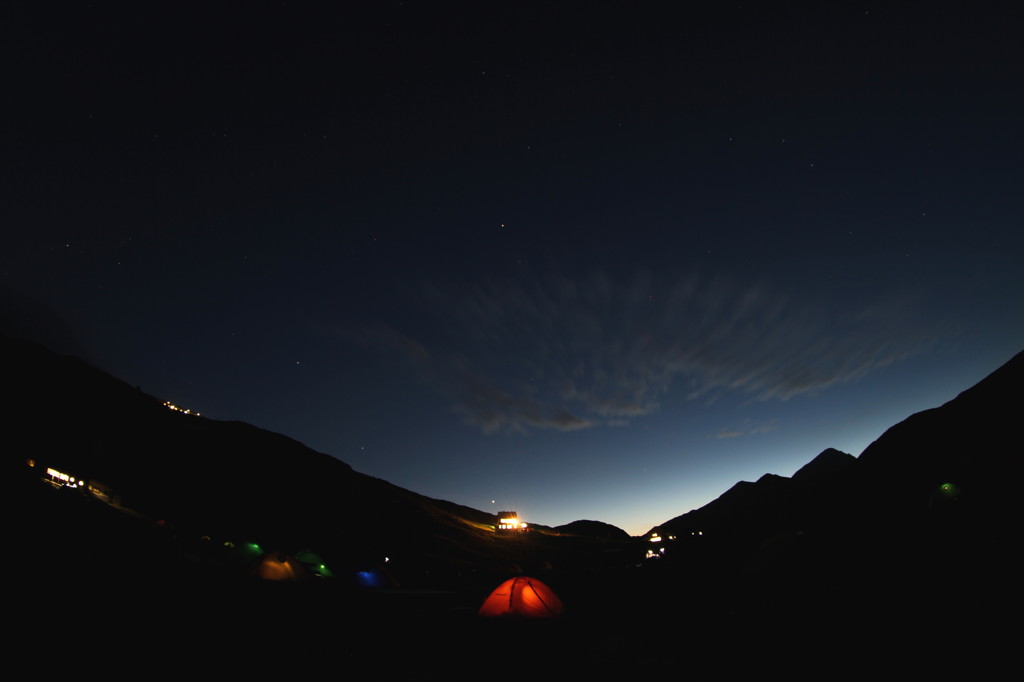 夕刻　～立山連峰～