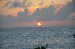 夕日