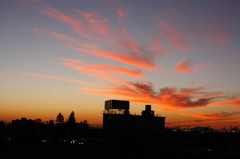 オークランド市夕景