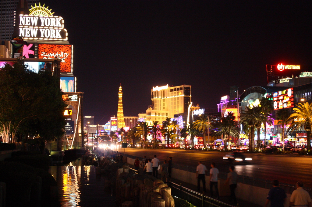 ストリップ通り夜景