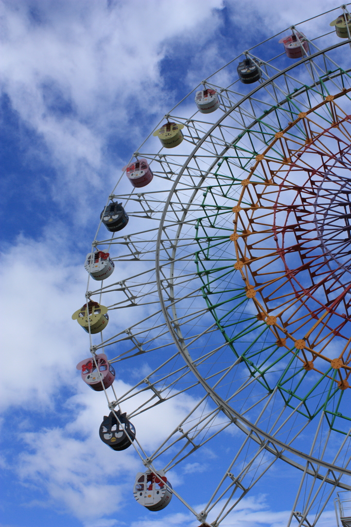 夏空へ昇る