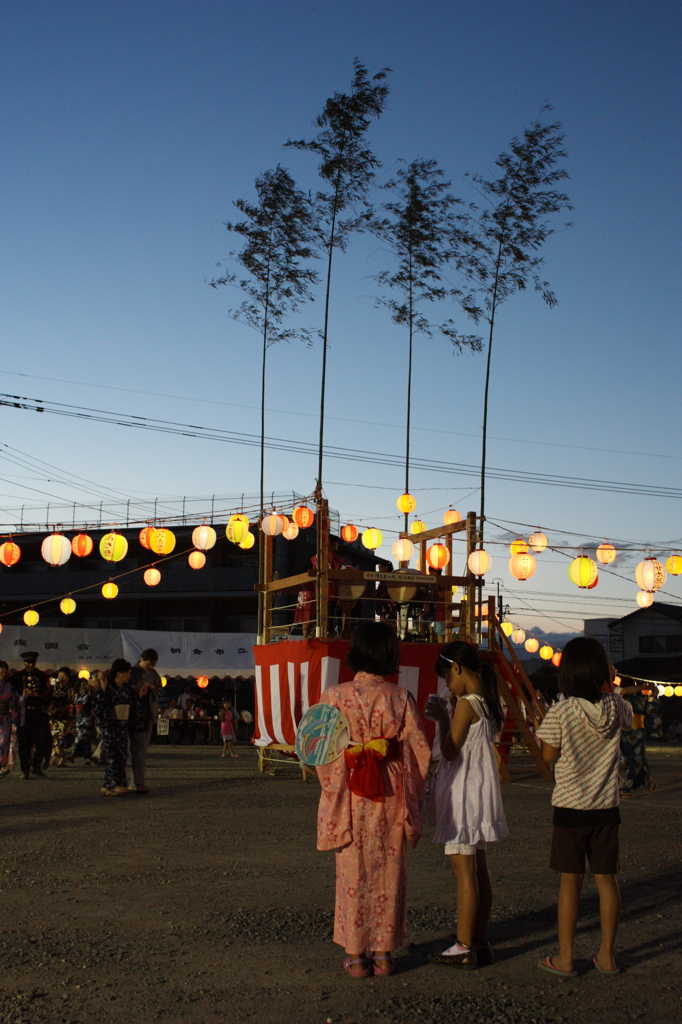 夏祭りの夜