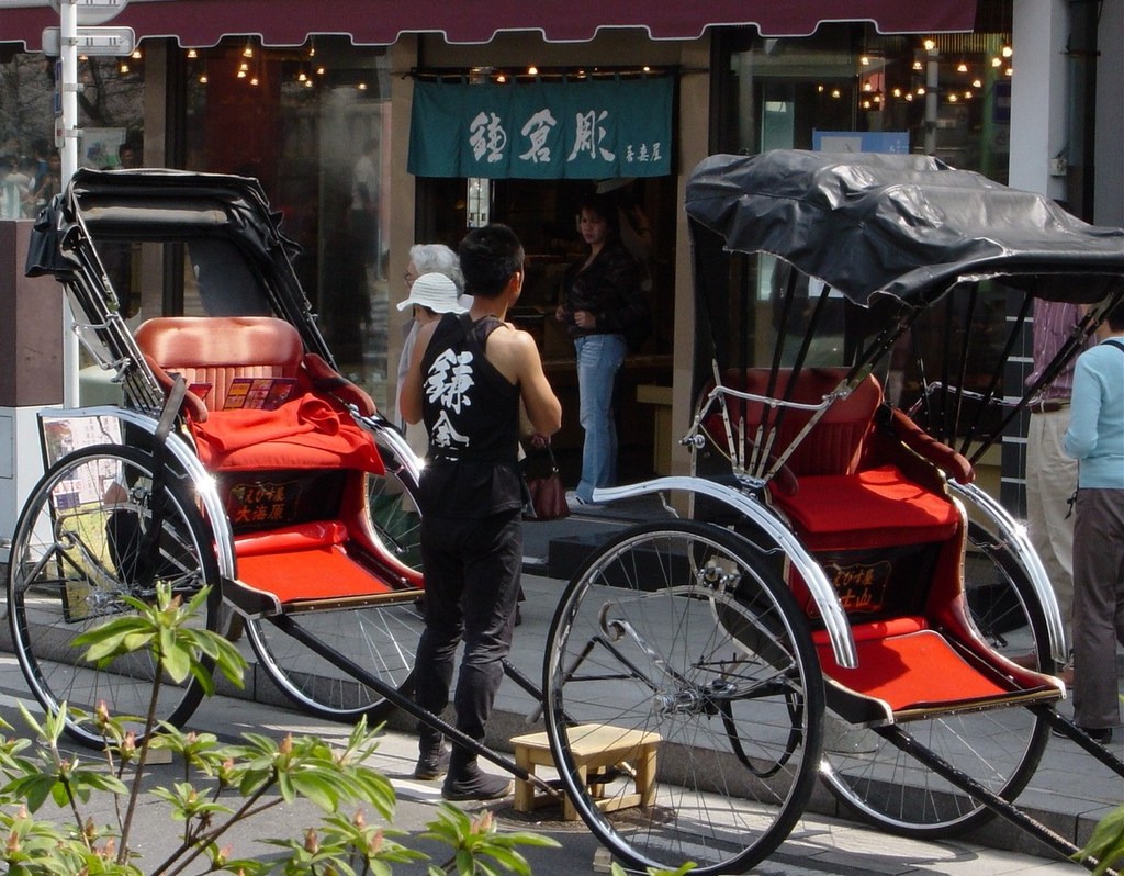 鎌倉　人力車