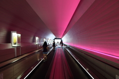 博物館へのトンネル