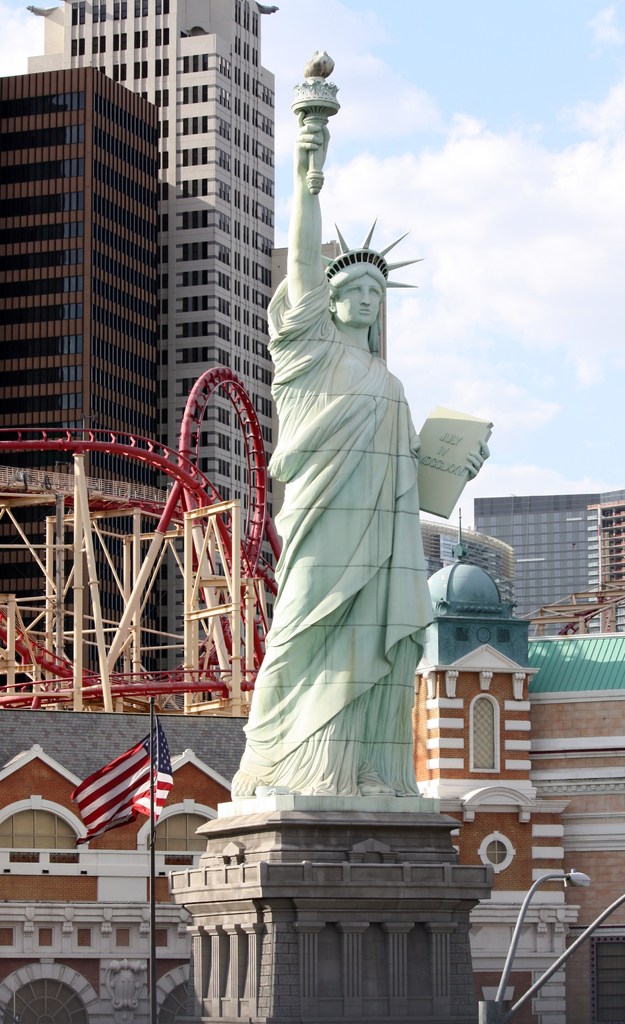 自由の女神　in Las Vegas