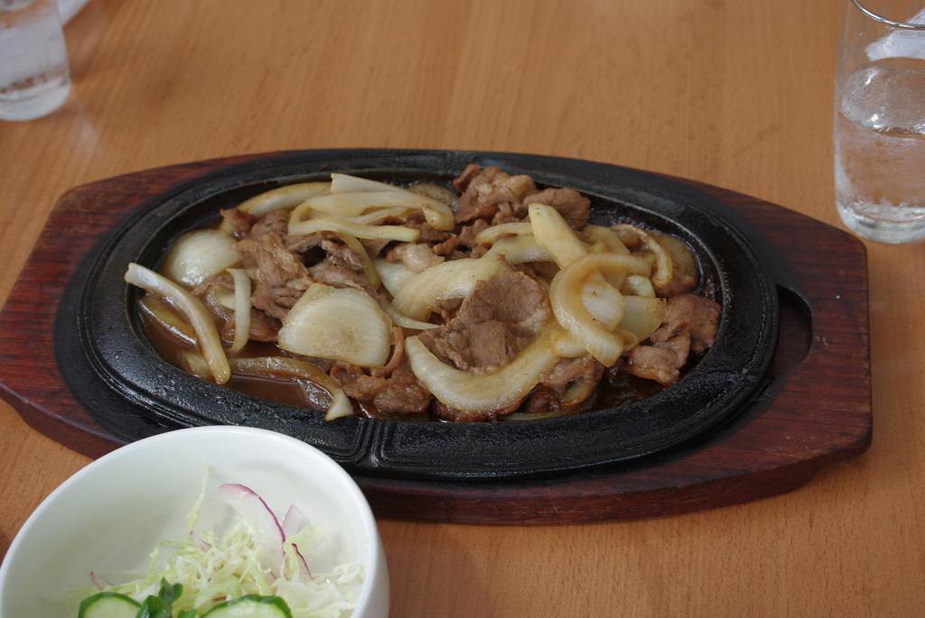 ラムのバラ焼き