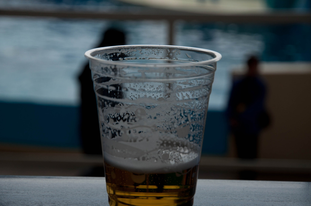 昼のビール