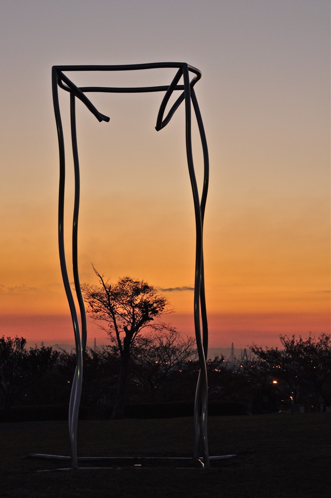 THE NEGATIVE after sunset
