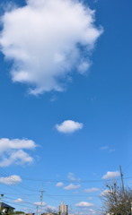 プカリ春の雲