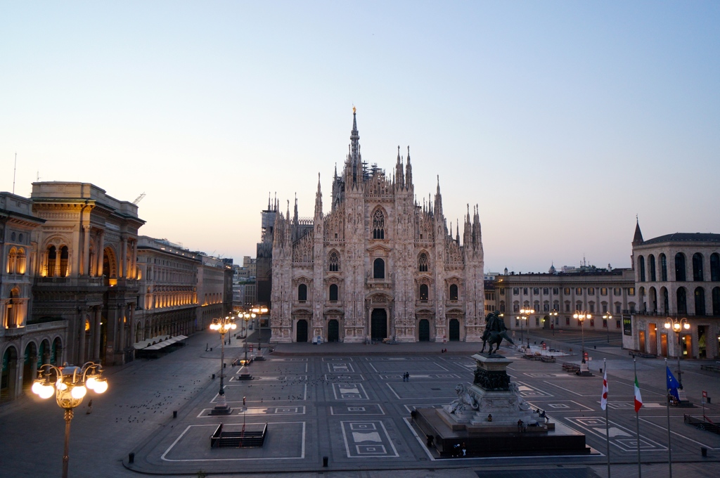 Early morning in Milan