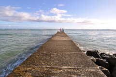 End of the jetty 
