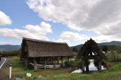 三方湖の舟小屋