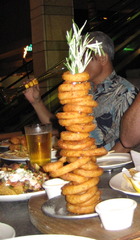 Onion ring tower