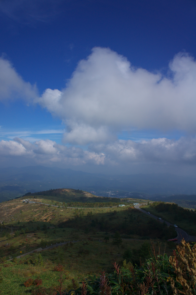 雲の陰