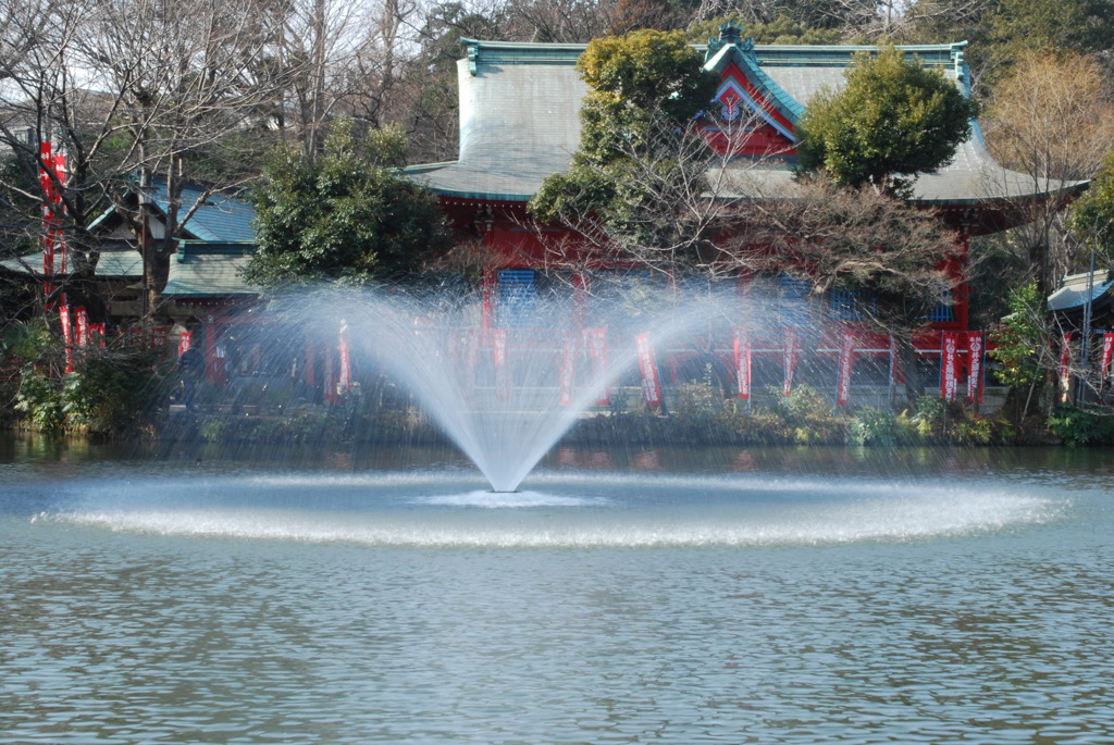 噴水シャワー