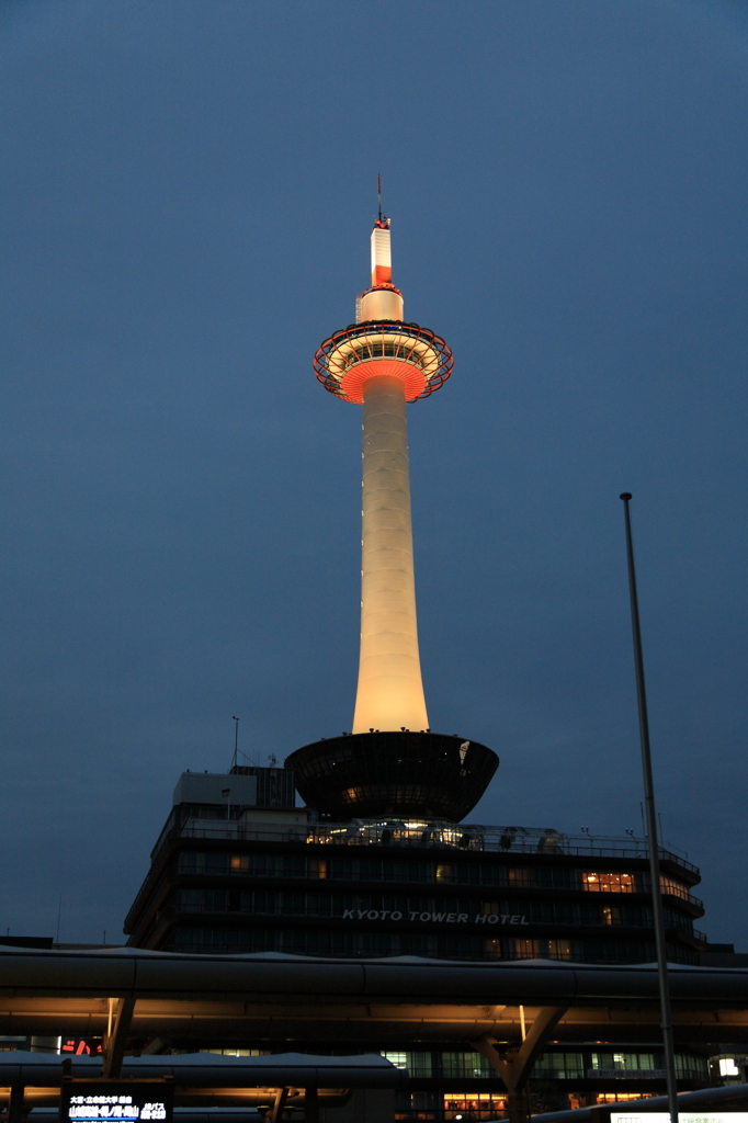 京都旅行（京都タワー）