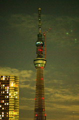 夜の東京スカイツリー