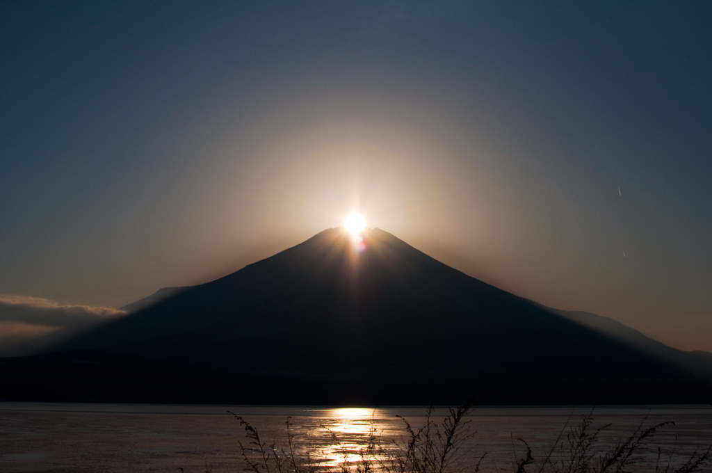 「ダイヤモンド富士」