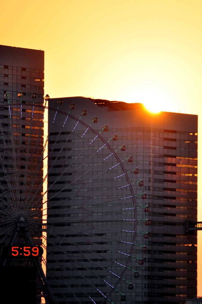 落陽のコスモクロック