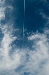 「飛行機雲」
