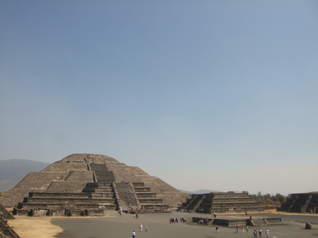 The Moon Pyramid in Mexico