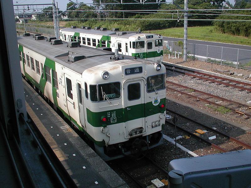 宝積寺駅烏山線車両