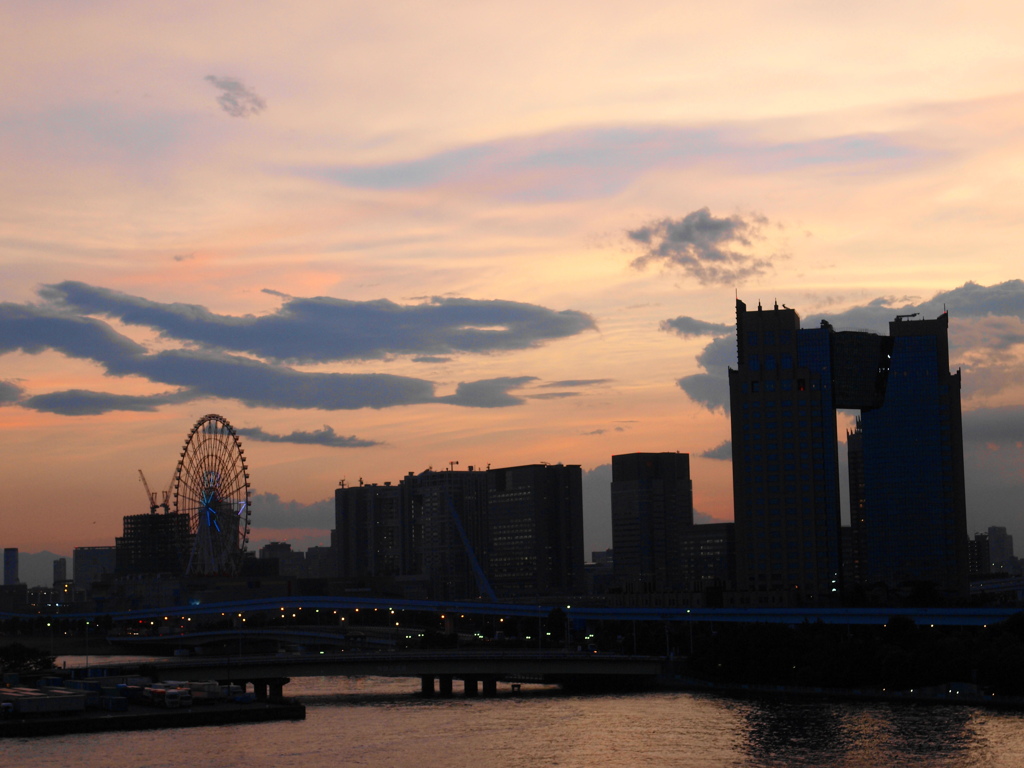 夕日