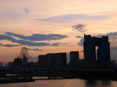 夕日