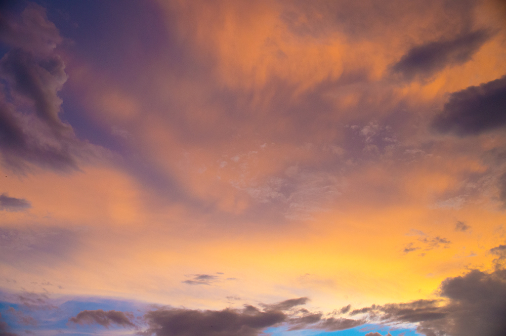 夏の夕空2