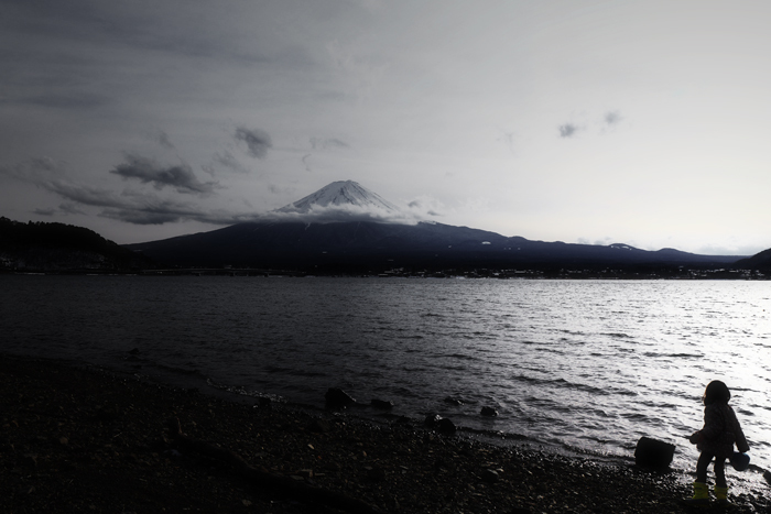 富士山と