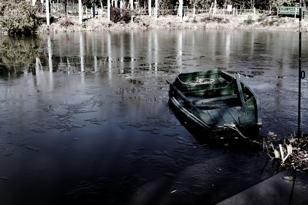 Broken boat