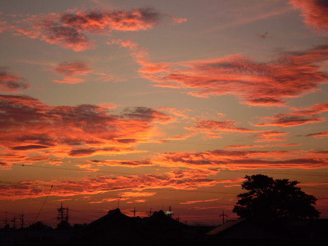 夕焼け
