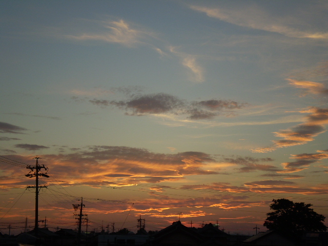 夕焼け