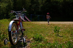 公園にて