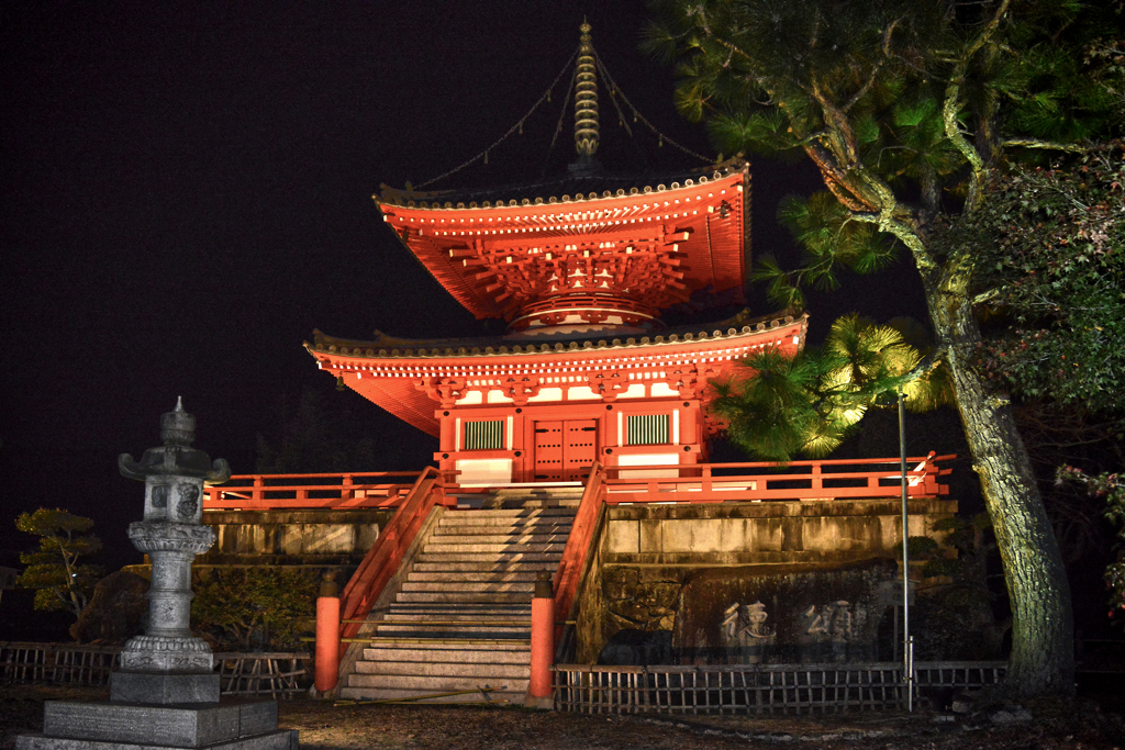 心経宝塔＠大覚寺